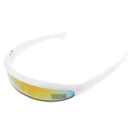 UV400 Protection Sports Sunglasses for Outdoor Sports(White)-garmade.com