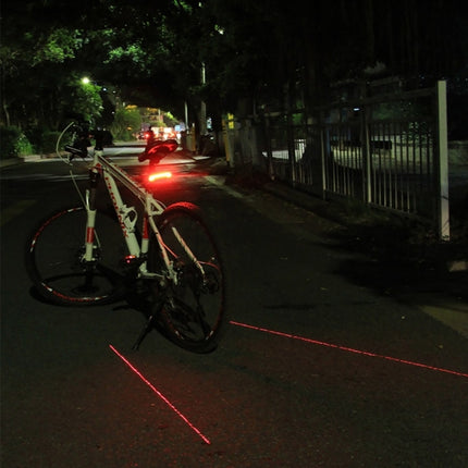 Meilan X5 Wireless Remote Control Laser Tail Lamp for Bicycle, Waterproof Level: IPX4-garmade.com