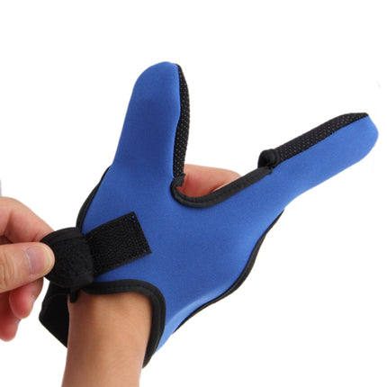 Fishing Special Two Fingers Gloves(Blue)-garmade.com