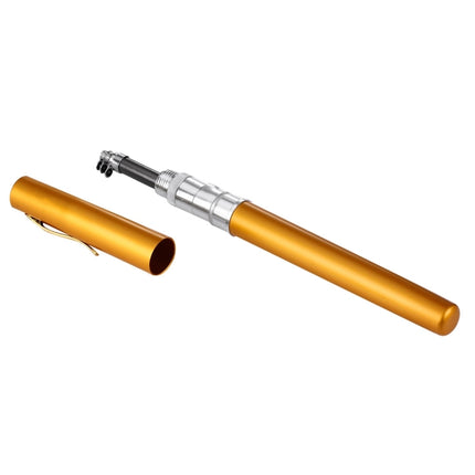 Flywheel Pen Style Fishing Rod(Gold)-garmade.com