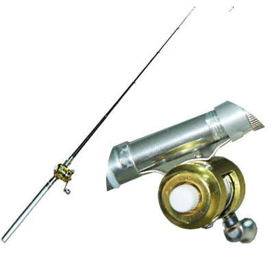 Pen Style Fishing Rod(Silver)-garmade.com