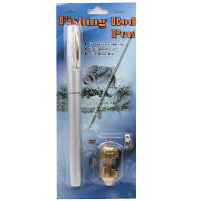 Pen Style Fishing Rod(Silver)-garmade.com