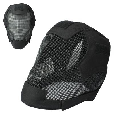 Wire Guard Helmet/Fencing Mask(Black)-garmade.com