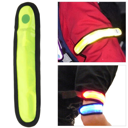 Battery Power Glow Stick Clip-on Marker Polymer Strip LED Light Flashlight(Green)-garmade.com