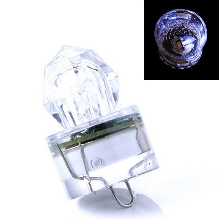 Deep Sea Night Fishing Diamond LED Flashing Light / Under Water Attract Fish Bait Lure Lamp (Random Color Delivery)-garmade.com