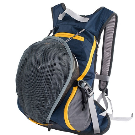Bicycle Backpack Riding Traveling Sports Mountaineering Double Shoulders Backpack Bag(Dark Blue)-garmade.com