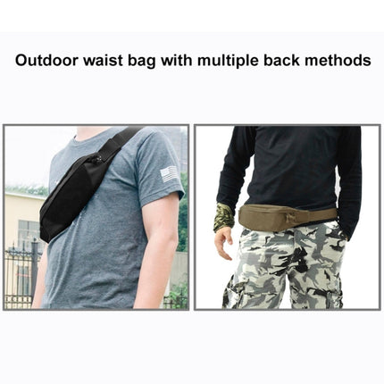 Multifunctional Outdoor Sports Running Waist Pack for Men As Fanny Pack Bum Bag Hip Money Belt(Black)-garmade.com