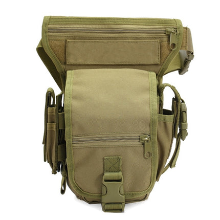 Swat Waist Pack Outdoor Sport Ride Leg Bag Waterproof Drop Pouch Bag(Khaki)-garmade.com