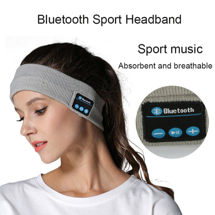 My-Call Bluetooth V5.0 Headsfree Sport Headband Music Headwear for iPhone 6 & 6s / iPhone 5 & 5S / iPhone 4 & 4S and Other Bluetooth Devices(Black)-garmade.com