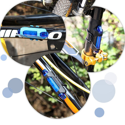 AQY-093 Detachable USB Rechargeable LED Bike Taillight(Red)-garmade.com