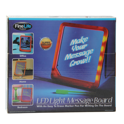 Writing Sign Display Light LED Message Board, Size: 225x200x22 mm (Random Color Delivery)-garmade.com