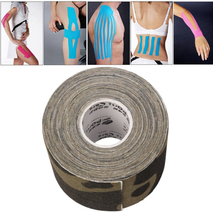 Waterproof Kinesiology Tape Sports Muscles Care Therapeutic Bandage, Size: 5m(L) x 5cm(W)-garmade.com