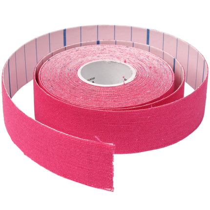 Waterproof Kinesiology Tape Sports Muscles Care Therapeutic Bandage, Size: 5m(L) x 5cm(W)(Magenta)-garmade.com