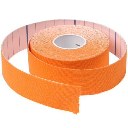 Waterproof Kinesiology Tape Sports Muscles Care Therapeutic Bandage, Size: 5m(L) x 5cm(W)(Orange)-garmade.com