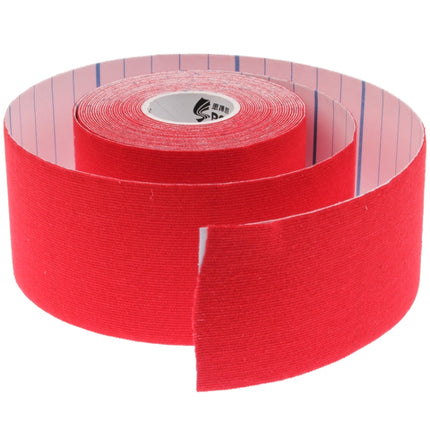 Waterproof Kinesiology Tape Sports Muscles Care Therapeutic Bandage, Size: 5m(L) x 5cm(W)(Red)-garmade.com