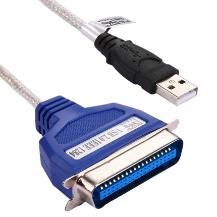 High Quality USB 2.0 to Parallel 1284 36 Pin Printer Adapter Cable, Cable Length: Approx 1m(Green)-garmade.com