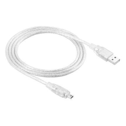 USB 2.0 Male to Firewire iEEE 1394 4 Pin Male iLink Cable, Length: 1.2m-garmade.com