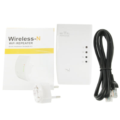 300Mbps Wireless-N WIFI 802.11n Repeater Range Expander (WS-WN518W2)(White)-garmade.com