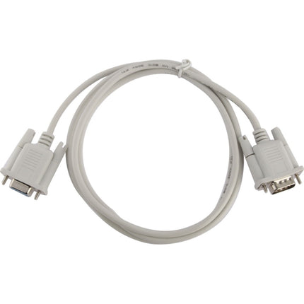 DB9 Male to Female RS232 9Pin Serial Extension Cable, Length: 1.5m-garmade.com