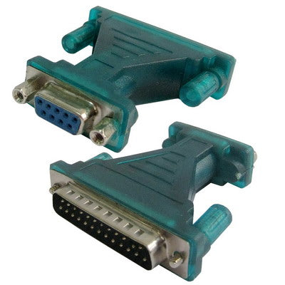 USB to RS232 9 Pin Male Cable & RS232 9P Female to RS232 25 Pin Male Adapter with Single Chip-garmade.com