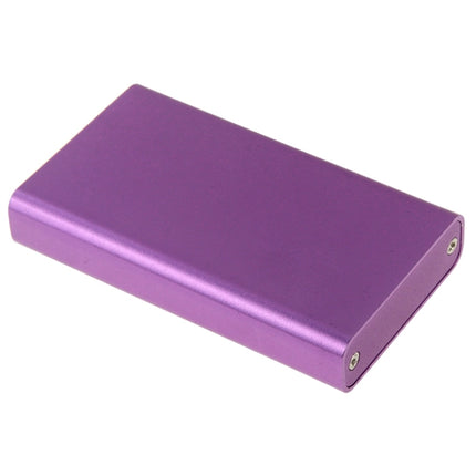 6gb/s mSATA Solid State Disk SSD to USB 3.0 Hard Disk Case(Purple)-garmade.com