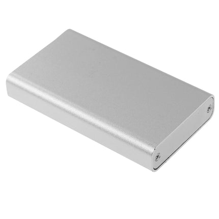 6gb/s mSATA Solid State Disk SSD to USB 3.0 Hard Disk Case(Silver)-garmade.com