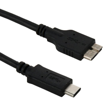 1m USB-C / Type-C 3.1 to USB 3.0 Micro-B Adapter Cable(Black)-garmade.com