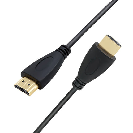 1.8m HDMI to HDMI 19Pin Cable, 1.4 Version, Support 3D, Ethernet, HD TV / Xbox 360 / PS3 etc (Gold Plated)(Black)-garmade.com