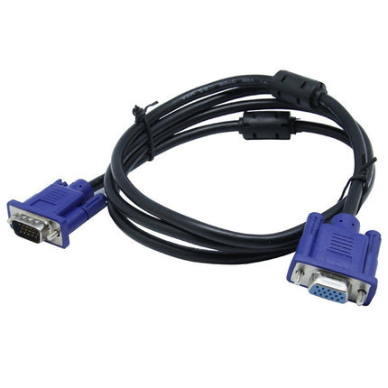 3m Good Quality VGA 15 Pin Male to VGA 15 Pin Female Cable for LCD Monitor, Projector, etc-garmade.com