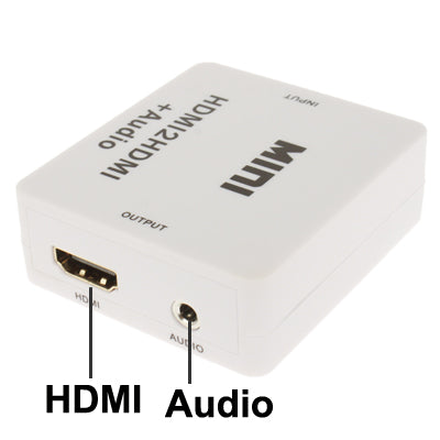 Mini HDMI to HDMI Audio Decoder-garmade.com