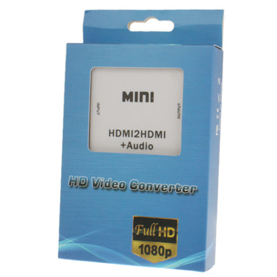 Mini HDMI to HDMI Audio Decoder-garmade.com
