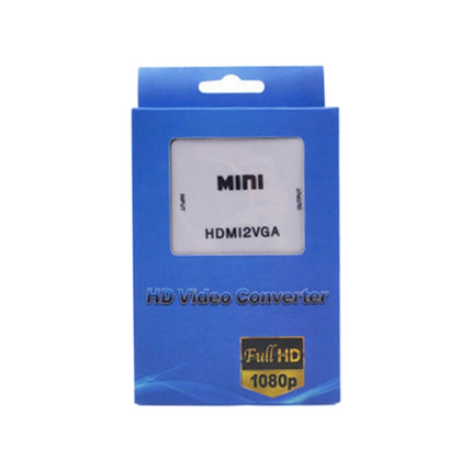Mini HDMI to VGA Audio Converter-garmade.com
