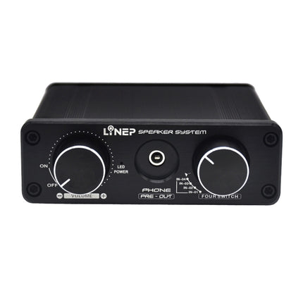 A926 Four-In Two-Out Signal Amplifying Switcher(Black)-garmade.com