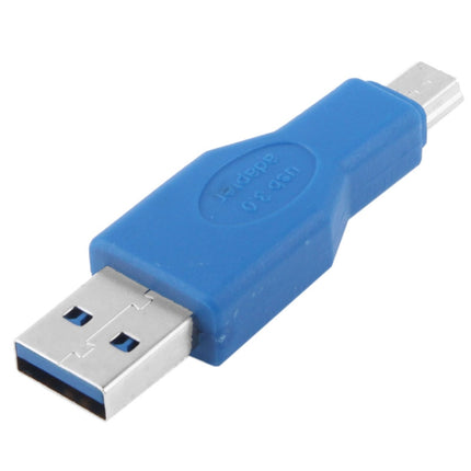 Super Speed USB 3.0 AM to Mini 5-Pin USB Adapter (Blue)-garmade.com