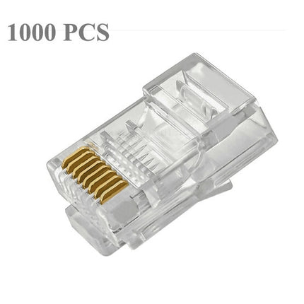1000 PCS RJ45 Connector Modular Plug, Normal quality-garmade.com