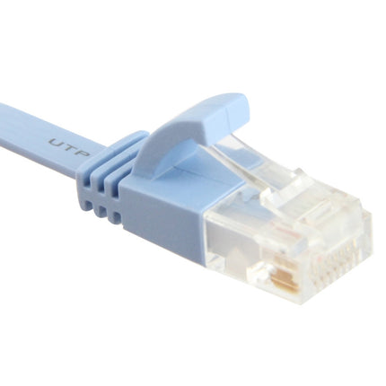 CAT6 Ultra-thin Flat Ethernet Network LAN Cable, Length: 2m (Baby Blue)-garmade.com