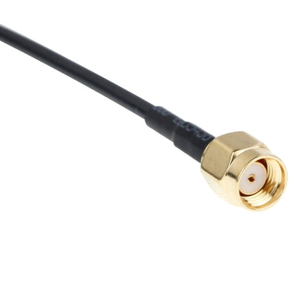 Softcover Edition, RP-SMA Male to Female Cable (174 Antenna Extension Cable) , 3m(Black)-garmade.com