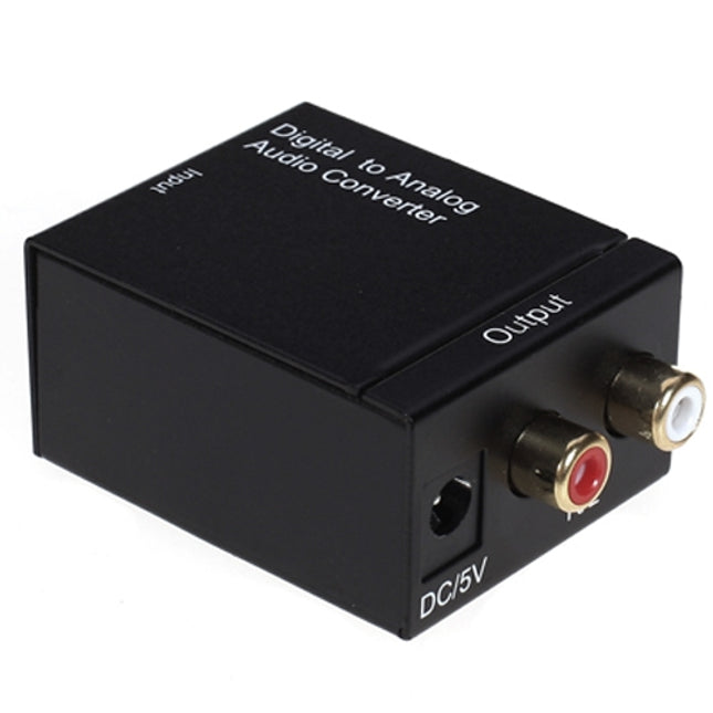 Digital to Analog Audio Converter (Black)-garmade.com