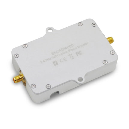 2.4Ghz Indoor WiFi High Power Signal Booster Amplifier 802.11 b/g/n (SH24Gi4000)(Silver)-garmade.com