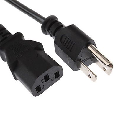 Universal US 3 Prong AC Power Cords for Desktop Computer Printer Monitor Plug, Cable Length: 1.2m-garmade.com