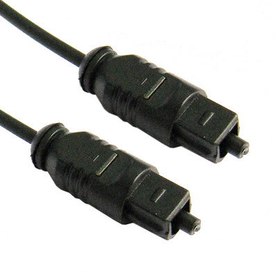 Optical Audio Cable, OD: 2.2MM, Length: 2m(Black)-garmade.com