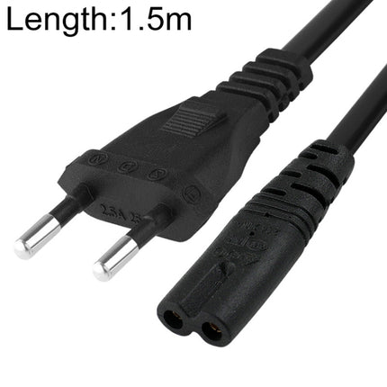 2 Prong Style EU Notebook Power Cord, Cable Length: 1.5m-garmade.com