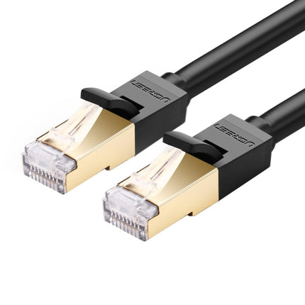CAT7 Gold Plated Dual Shielded Full Copper LAN Network Cable, Length: 10m-garmade.com