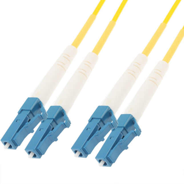 LC-LC Dual-Core Single Mode Fiber Optic Jumper,Length: 3m-garmade.com