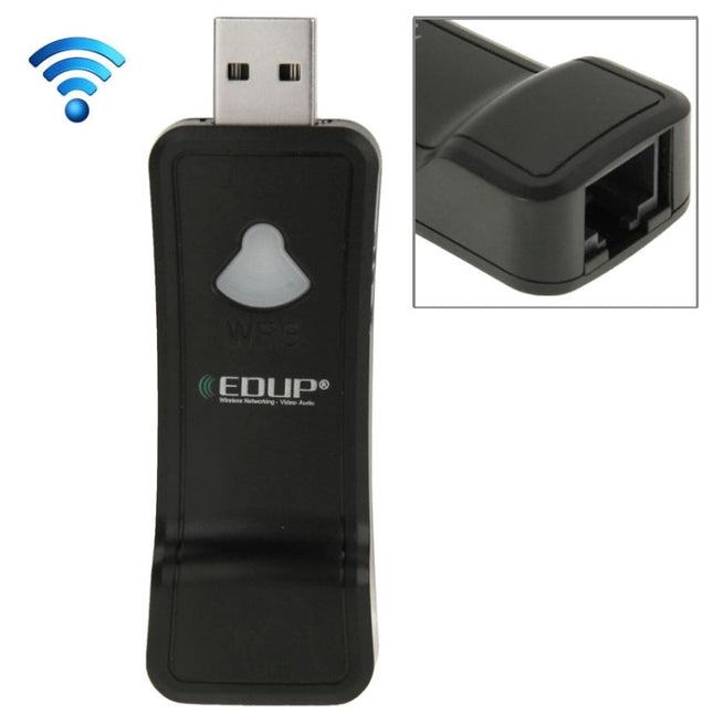 EDUP EP-2911 USB 150Mbps 802.11n Wifi Wireless Lan Dongle Network Adapter-garmade.com