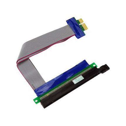 PCI-E Express 16X to 1X Riser Card Adapter Flex Extension Cable-garmade.com