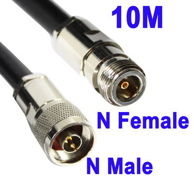 N Female to N Male WiFi Extension Cable, Cable Length: 10M-garmade.com