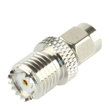 Coaxial SMA Male to Mini UHF Female Adapter-garmade.com