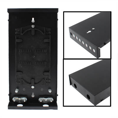 8 Fiber Optic Terminal Box / Digital Video Terminals(Black)-garmade.com