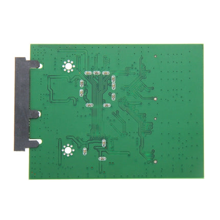 Dual SD Card To 22 Pin SATA Adapter Converter Card-garmade.com